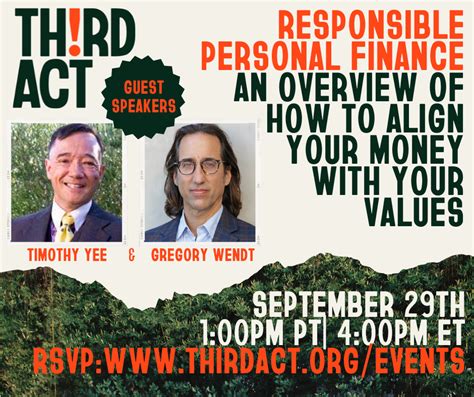 responsible personal finance webinar   overview  act