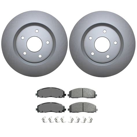 Volkswagen Disc Brake Pad And Rotor Kit Front 330mm Ceramic