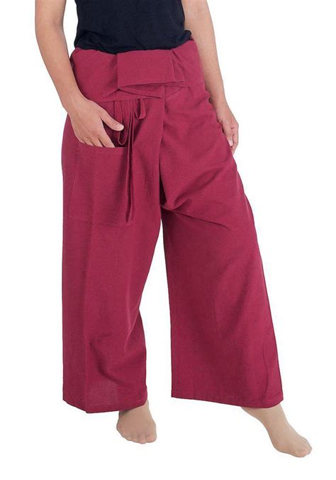 Thai Fisherman Pants Roomy And Baggy Comfy Pants Unisex Pants