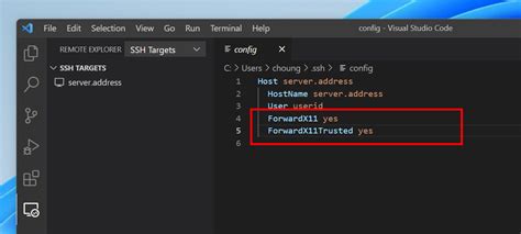 Enabling Ssh X Forwarding In Visual Studio Code For Remote