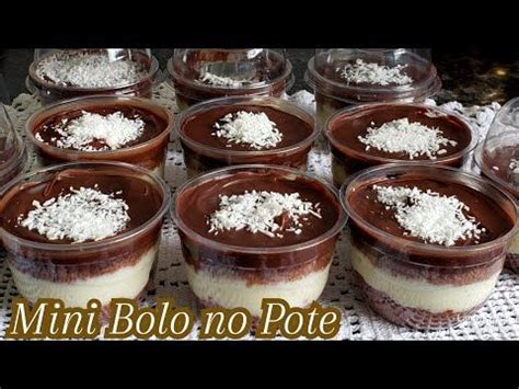 Fature Muito Mini Bolo No Pote Sabor Prest Gio Fa A E Venda Bolo No