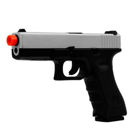 Pistola Airsoft GBB Glock R17 Silver BlowBack Bbs 0 20g Cilindro E