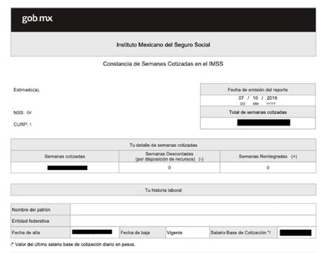 Formato De Pension Imss Mide