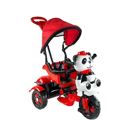 Babyhope 127 Little Panda 3 Tekerlekli Bisiklet Kırmızı Siyah Fiyatı