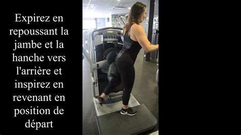 Travailler Ses Fessiers La Glute Machine Youtube