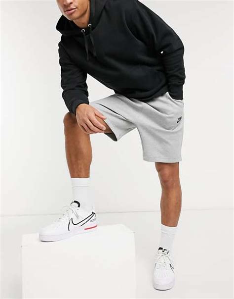 Nike Tech Fleece shorts in grey | ASOS