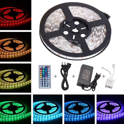 RGB LED Juosta 5M 16 Spalvų Trenk lt