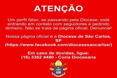 Radio Sanca Web TV ATENÇÃO Perfil falso da Diocese de São Carlos