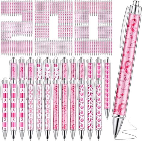 Amazon Yeaqee Pcs Breast Cancer Pens Bulk Cancer Awareness