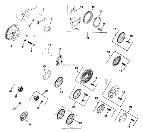 Kohler K341 71354 Speedex Tractor 16 Hp 119 Kw Specs 71105 71384 Parts Diagram For Flywheel