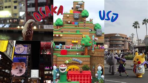 Osaka Vlog Super Nintendo World At Universal Studio Japan Dotonbori