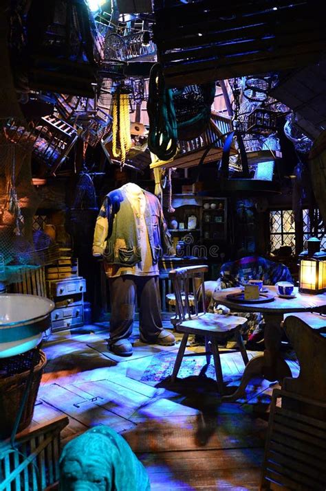 Harry Potter Warner Bros Studio Tour London Uk Rubeus Hagrids Hut