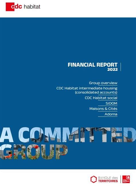 Financial Report 2022 EN CDC Habitat