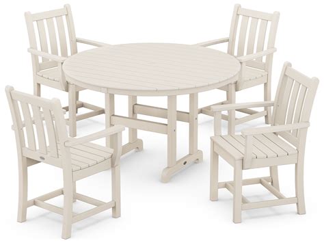 Polywood® Traditional Garden Recycled Plastic Outdoor Patio Dining Set Pwpws1341