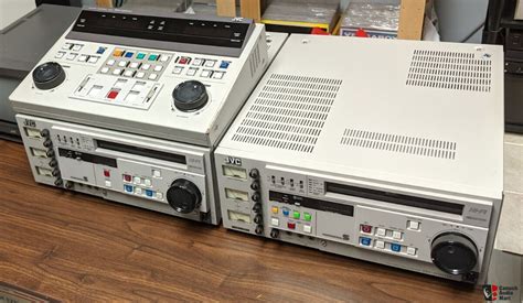 JVC S VHS Editing Machines With Controller Interface Cables