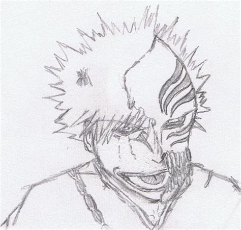 Hollow Mask Ichigo By Thatdeviantartguy On Deviantart