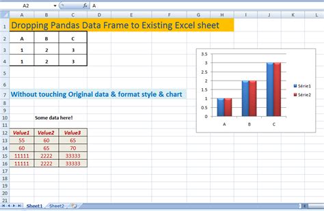 Write Dataframe To Existing Excel Sheet Python Catalog Library