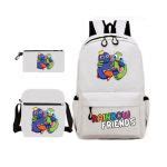 Mochila Escolar do Rainbow Friends Infantil e Juvenil 3 Peças 08