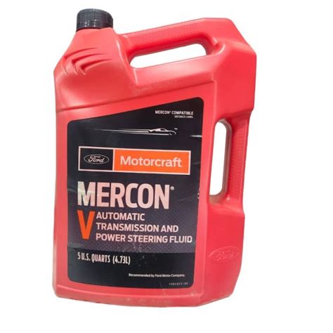 Motorcraft Mercon V Automatic Transmission Fluid 5Ltrs Carvity