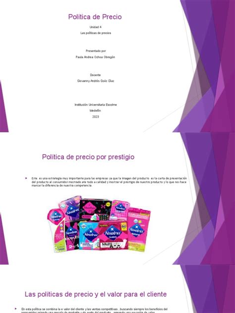 Política De Precio Pdf Mercado Economía Precios