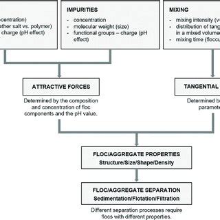 Schematic Illustration Of The Factors Influencing Floc Properties