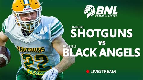 Brussels Black Angels Limburg Shotguns BNL LIVESTREAM YouTube