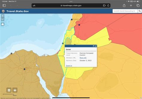 U S Travel Advisory For Israel R Travel