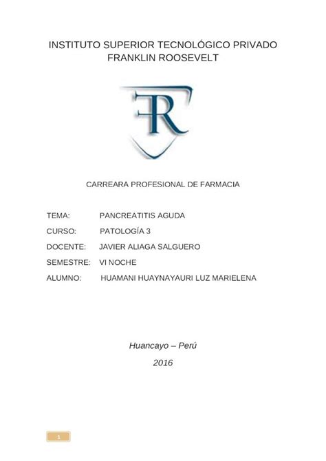 DOCX Monografia Pancreatitis Aguda DOKUMEN TIPS