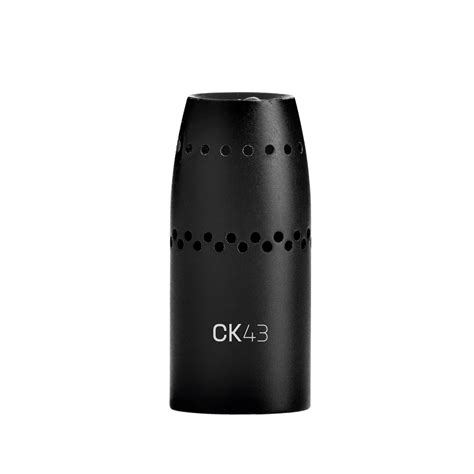 CK43 | Reference supercardioid condenser microphone capsule