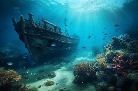 Premium AI Image Underwater Marvels Exploring The Depths Of Ocean LifexA