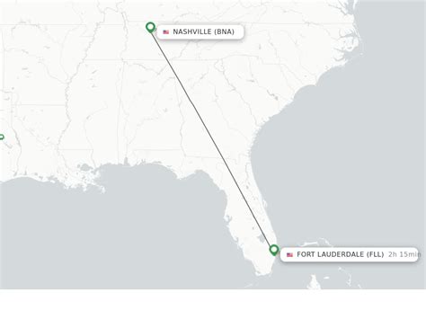 Direct Non Stop Flights From Nashville To Fort Lauderdale Schedules