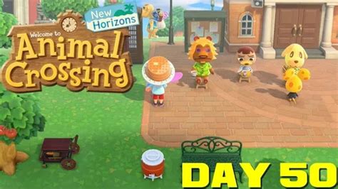 Animal Crossing New Horizons Day 50 Nintendo Switch Gameplay 😎