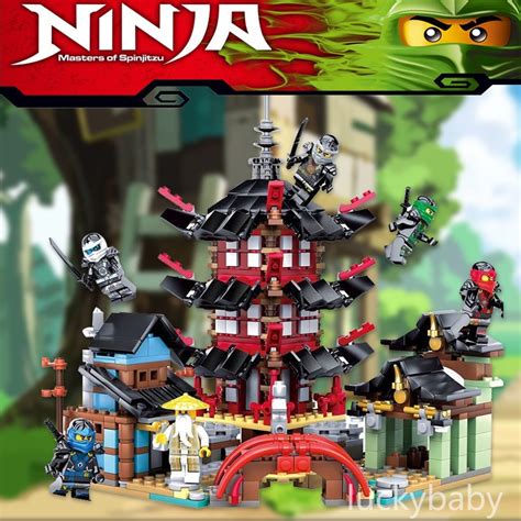 Jual Pcs Set Mainan Balok Bangunan Ninjago House Minifigures Untuk