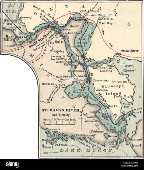 Sault Ste Marie Mi Map