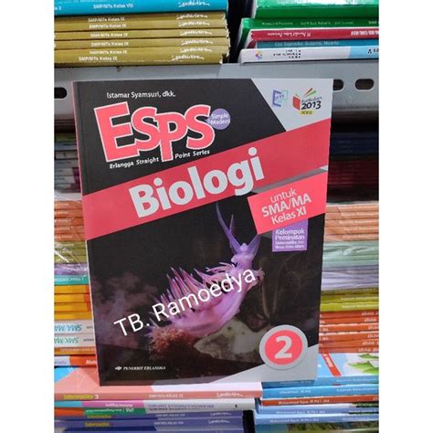 Jual Buku ESPS Biologi Untuk SMA MA Kelas XI Erlangga Shopee Indonesia