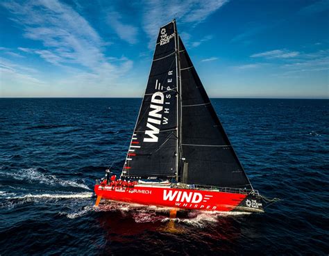 Great Position Of The Polish Yacht Windwhisper In The Rolex Fastnet