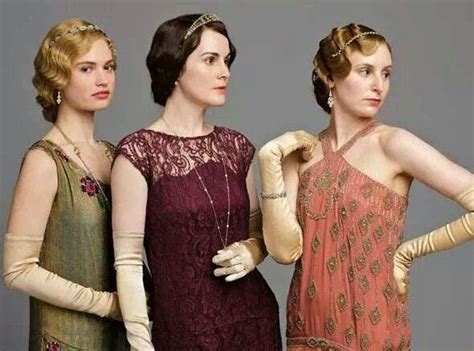 Lady Rose Lady Mary And Lady Edith Downton Abbey Fashion Downton