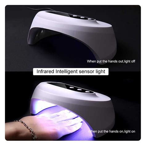 Biutte Co Pengering Kutek Kuku Smart Uv Led Nail Dryer W Z