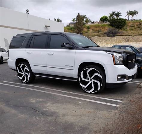 Yukon Denali White/Black 2 Tone Custom EVERYTHING | Yukon denali, Gmc yukon, Gmc yukon denali