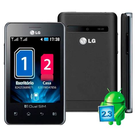 Smartphone Desbloqueado Claro Lg Optimus L E Dual Chip G