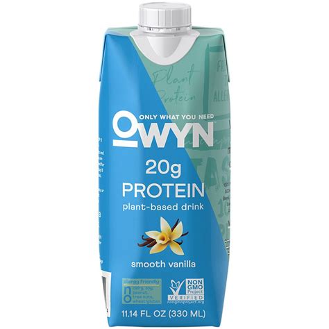 Owyn Vegan Protein Shake Vanilla 330ML Massy Stores St Lucia