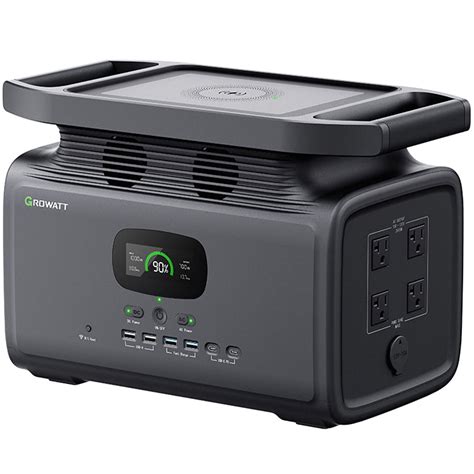 GROWATT INFINITY 1500 Portable Power Station For Indoor Outdoor Use