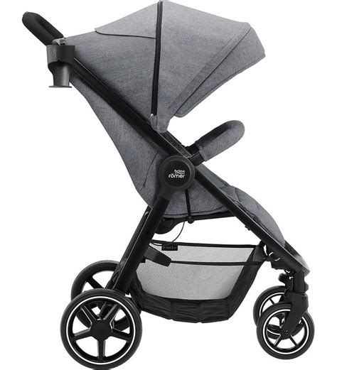 Britax R Mer Buggy B Agile M Elephant Grey Black