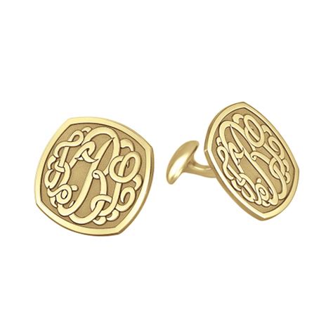 Classic Monogram Cufflinks – Initial Obsession