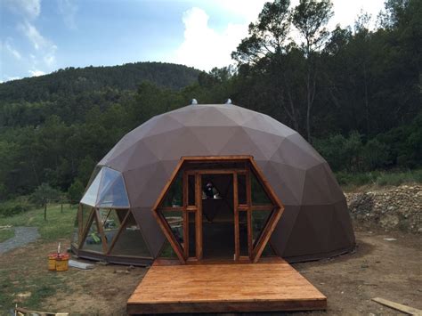 DOMO SALA YOGA CASTELLÓN Domos geodesicos Cúpula de casa Casa en