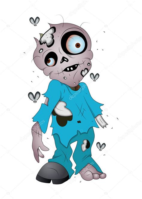 Cute Zombie Monster Stock Vector Image By ©baavli 13709662