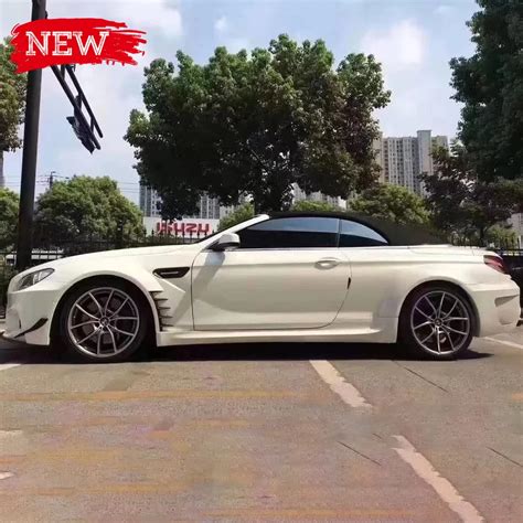 Pd Wide Body Kit For Bmw F12 F13 Pd Style Glass Fiber Body Suit Trim Front Lip Side Skirt Bumper