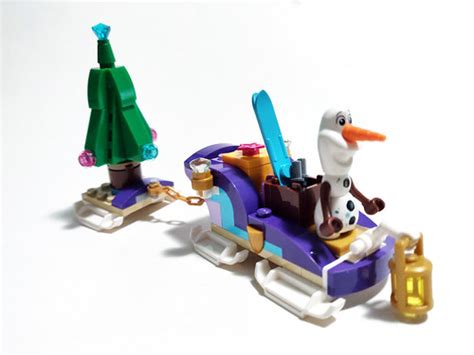 Lego Disney Frozen Olaf S Traveling Sleigh Review The Brick Fan