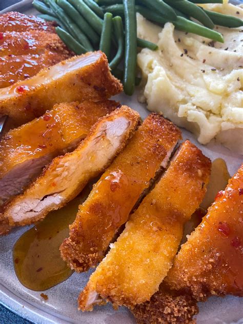 Crispy Lemon Chicken Dinner Easy And Delicious Soulandstreusel
