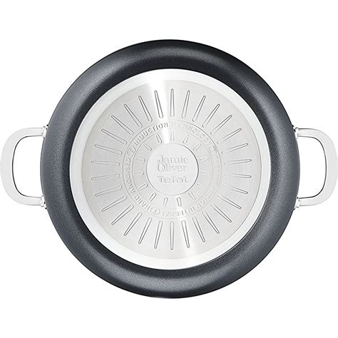 Oal Cu Capac Tefal Home Cook Jamie Oliver E Cm Aluminiu